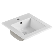 popular design ceramic wash basin with cabinet